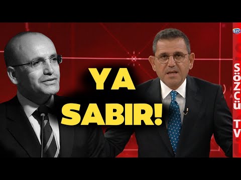 ‘Erdoğan Bunu Söylediği Anda…’ Fatih Portakal Mehmet Şimşek’in Sözlerine Tepki Gösterdi!
