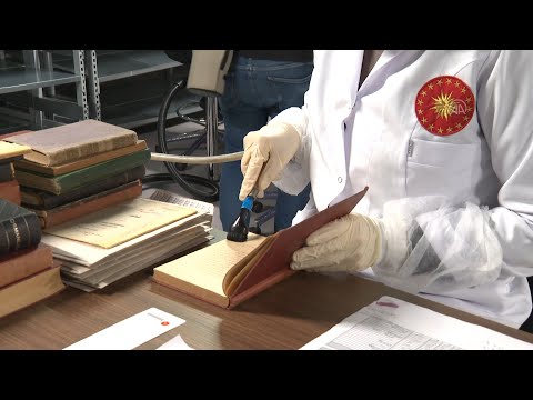 Hundreds of years old artefacts find "healing" in The Nation's Library of the Presidency