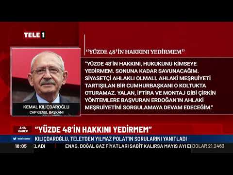 Kılıçdaroğlu'ndan Erdoğan'ın Anayasa çağrısına yanıt