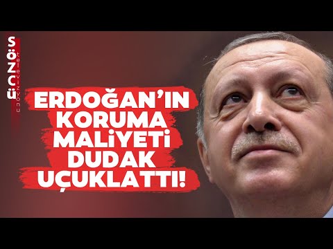 'İtibardan Tasarruf Olmaz' Demişti! Erdoğan'ın Koruma Maliyeti Dudak Uçuklattı