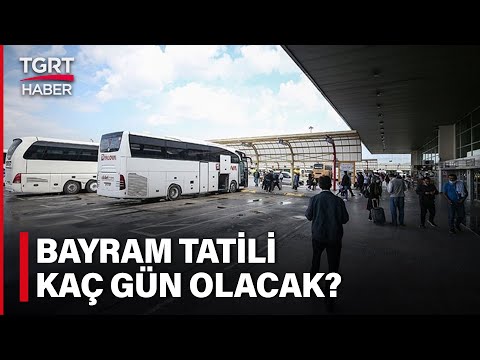 Kurban Bayramı Tatili Kaç Gün Olacak? Cumhurbaşkanı Erdoğan Açıkladı - TGRT Haber
