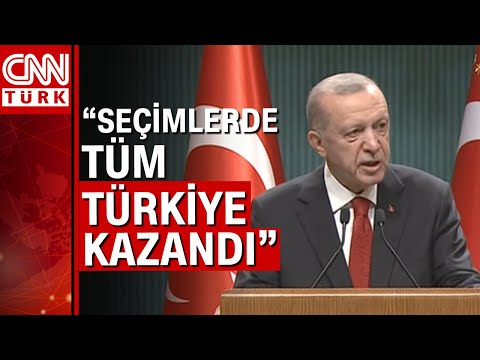Yeni Kabine'in ilk toplantısı! Cumhurbaşkanı Erdoğan: "Terör baronları dışında kaybeden yoktur"