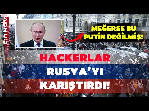 Putin'in Sahte Görüntüsü Rusya'da Panik Yarattı! Hackerlar Ülkeyi Karıştırdı