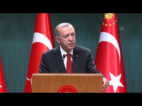 Cumhurbaşkanı Erdoğan, Cumhurbaşkanlığı Kabine Toplantısı sonrasında açıklamalarda bulundu
