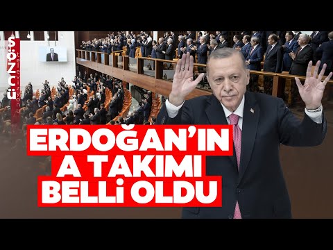Erdoğan'ın A Takımı Belli Oldu! İşte O İsimler