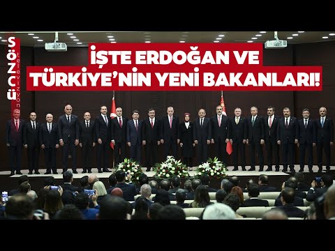 Erdoğan'ın Yeni Kabinesinde Radikal Değişiklik! İşte Yeni Kabinedeki İsimler
