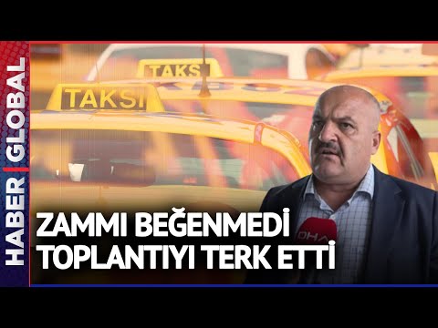 İstanbul'da Ulaşıma Toplu Zam Geldi! Taksici Zamlı Tarifeyi Beğenmedi
