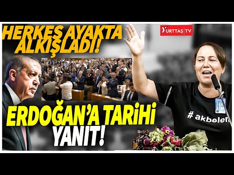 Akbelen direnişçisinden mecliste Erdoğan'a tarihi yanıt! Herkes ayakta alkışladı!