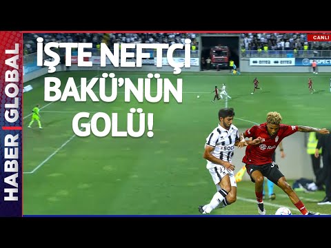 İşte Neftçi Bakü'nün Golü! Neftçi Bakü 1-3 Beşiktaş 79' Keelan Lebon