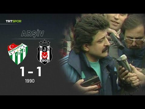 Nostalji - Özet | Bursaspor-Beşiktaş (1989-90) Karşılaşmadan beraberlik çıktı