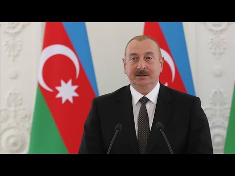 Aliyev: Of course, the Northern Cyprus flag must and will be waved at our event