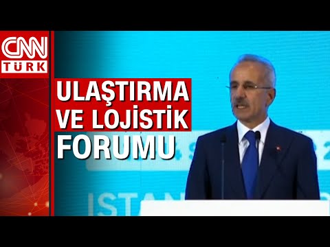 İstanbul'da Ulaştırma ve Lojistik Forumu... Bakan Uraloğlu'ndan açıklamalar
