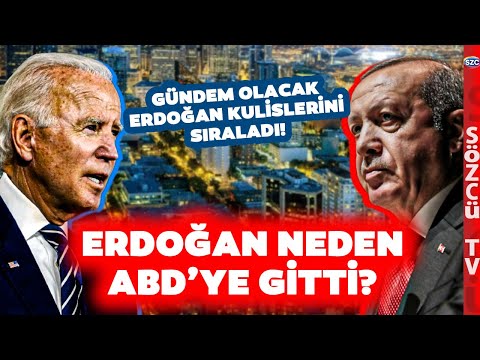 Erdoğan ABD'de! Dünyanın İzlediği Ziyarette Neler Olacak? Flaş Kulisleri Sıraladı