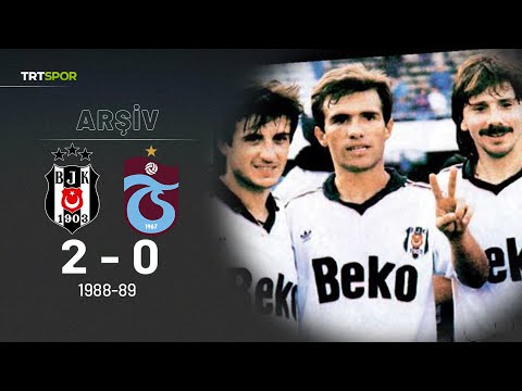 Nostalji - Özet | Beşiktaş - Trabzonspor (1988-89) Son 2 dakikada 2 gol