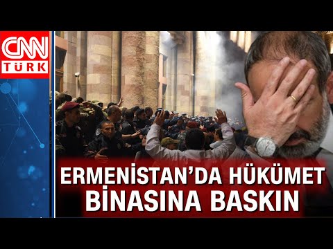 Ermenistan'da kaos! Protestocular Başbakan Paşinyan'ın istifasını istedi