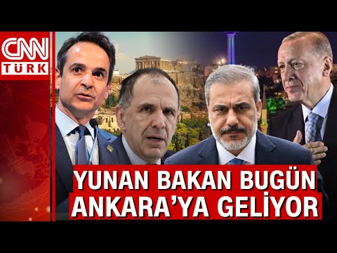 Atina'dan Ankara'ya kritik ziyaret... Hedef Erdoğan-Miçotakis görüşmesine zemin hazırlamak