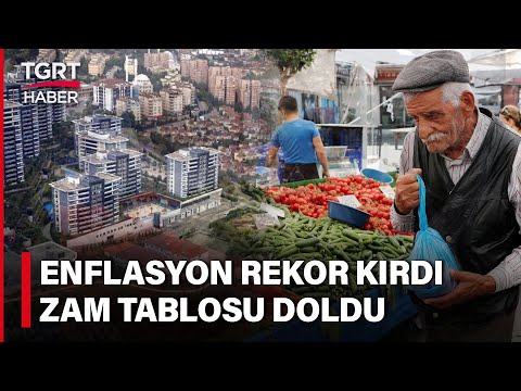 TÜİK'in Rakamı İlk Kez ENAG'ı Geçti: Enflasyon Rekor Üstüne Rekor Kırdı - Tuna Öztunç İle TGRT Haber