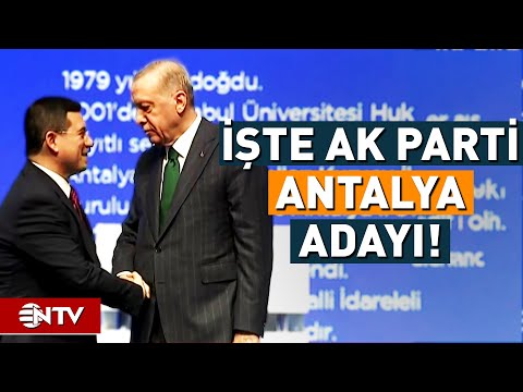 Erdoğan, AK Parti'nin Antalya Belediye Başkan Adayını Açıkladı! |